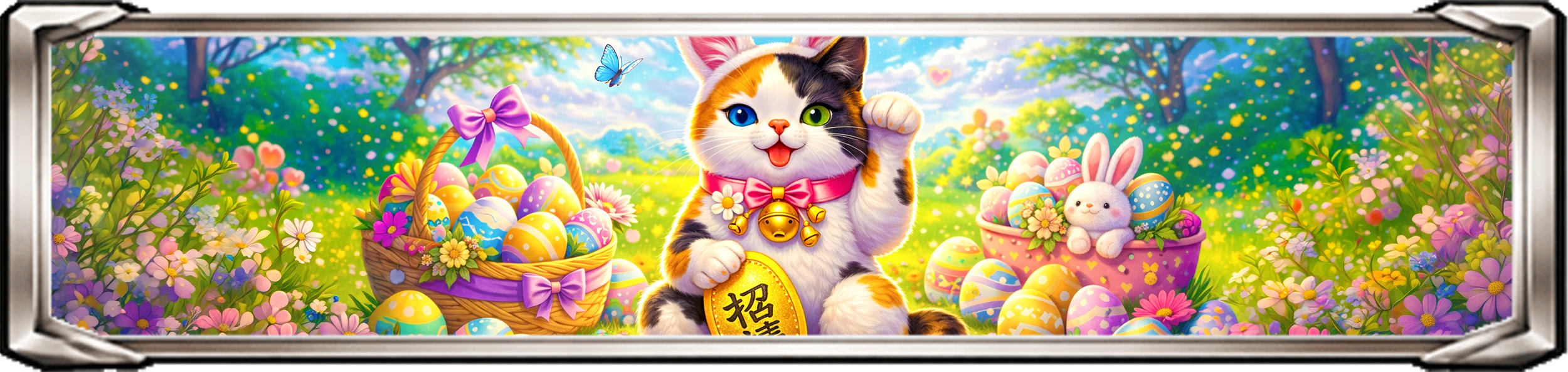 Maneki neko pâques édition